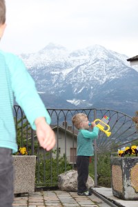 Playing some tunes for us